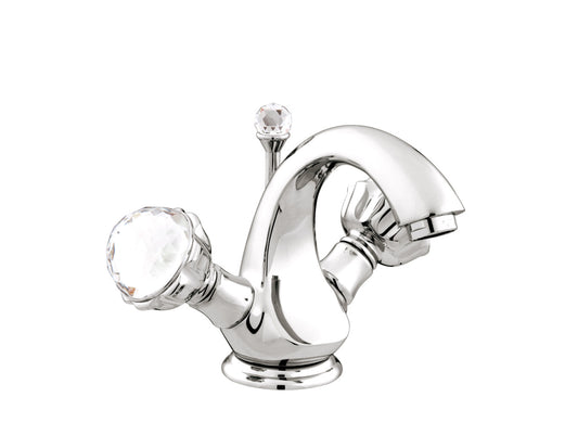 Bronces Mestre Atlantica One hole basin mixer with Swarovski crystal - 036205