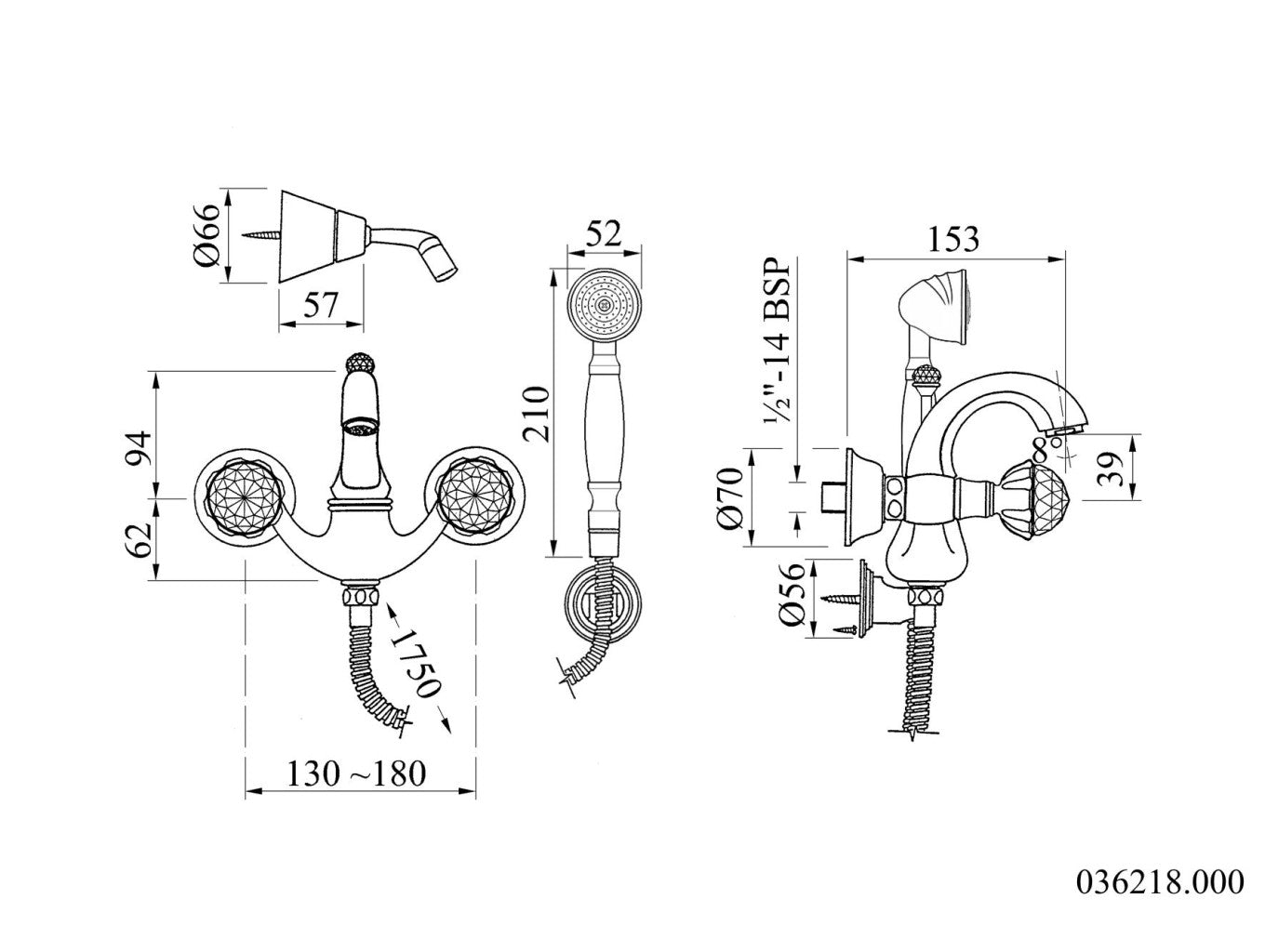 Technical drawing - Bronces Mestre