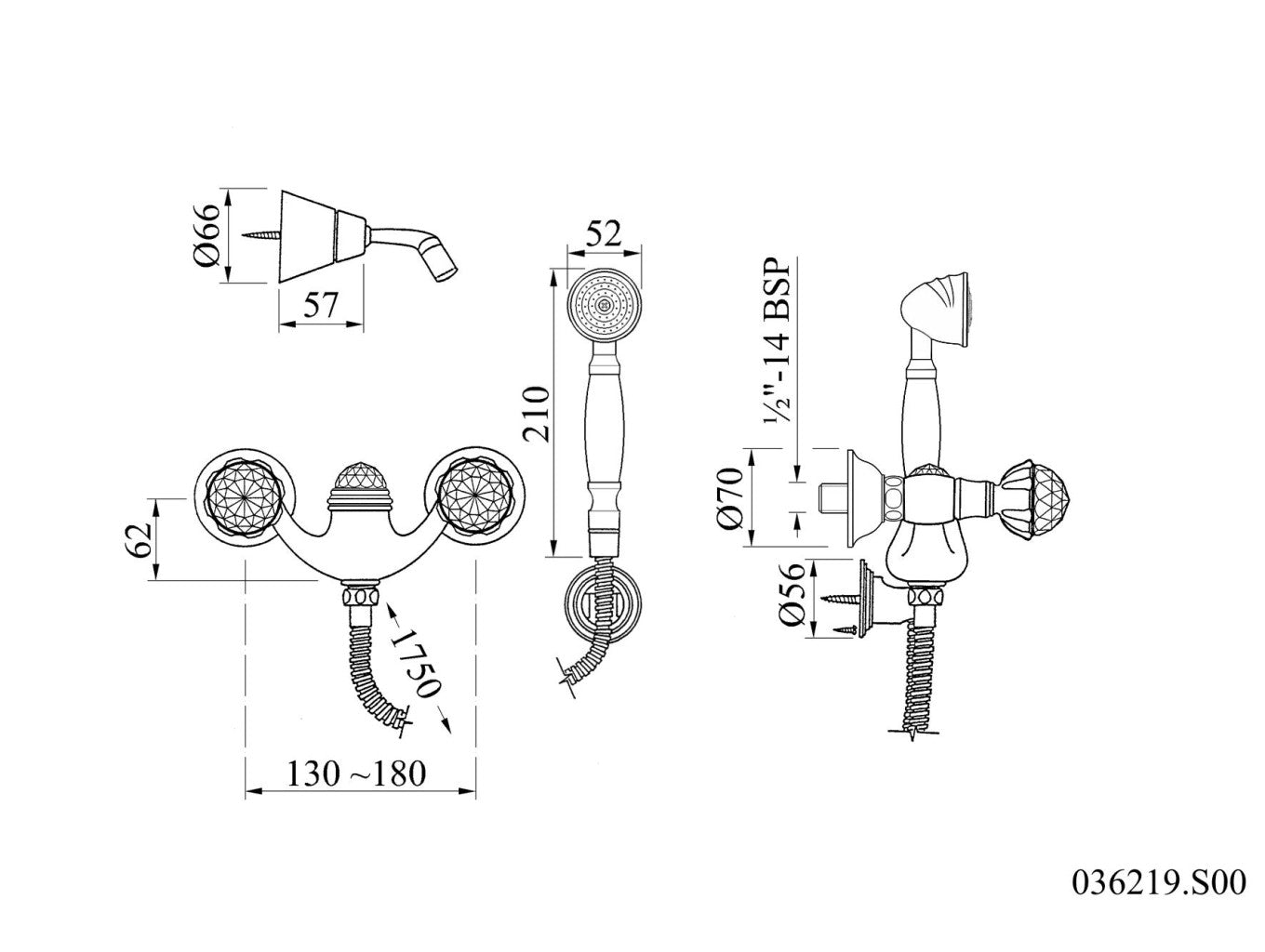 Technical drawing - Bronces Mestre