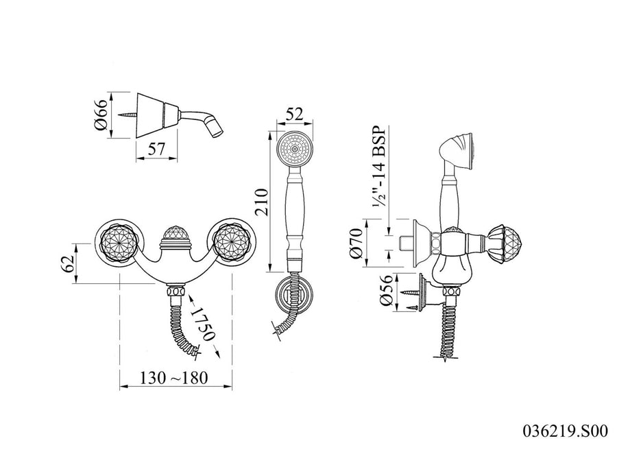 Technical drawing - Bronces Mestre