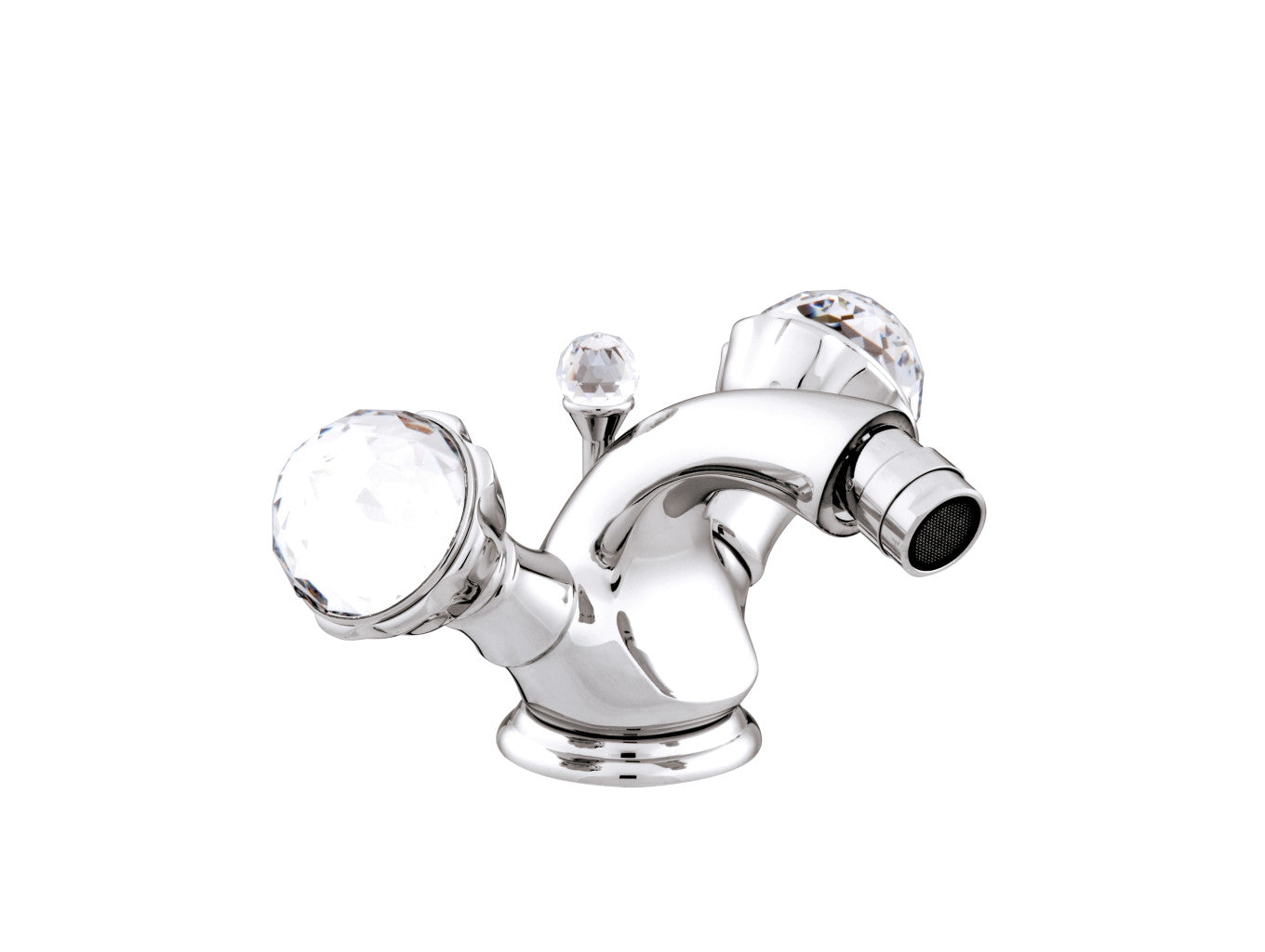 Bronces Mestre Atlantica One hole bidet mixer with Swarovski crystal - 036225
