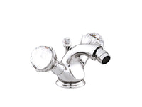 Bronces Mestre Atlantica One hole bidet mixer with Swarovski crystal - 036225