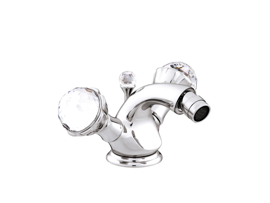 Bronces Mestre Atlantica One hole bidet mixer with Swarovski crystal - 036225