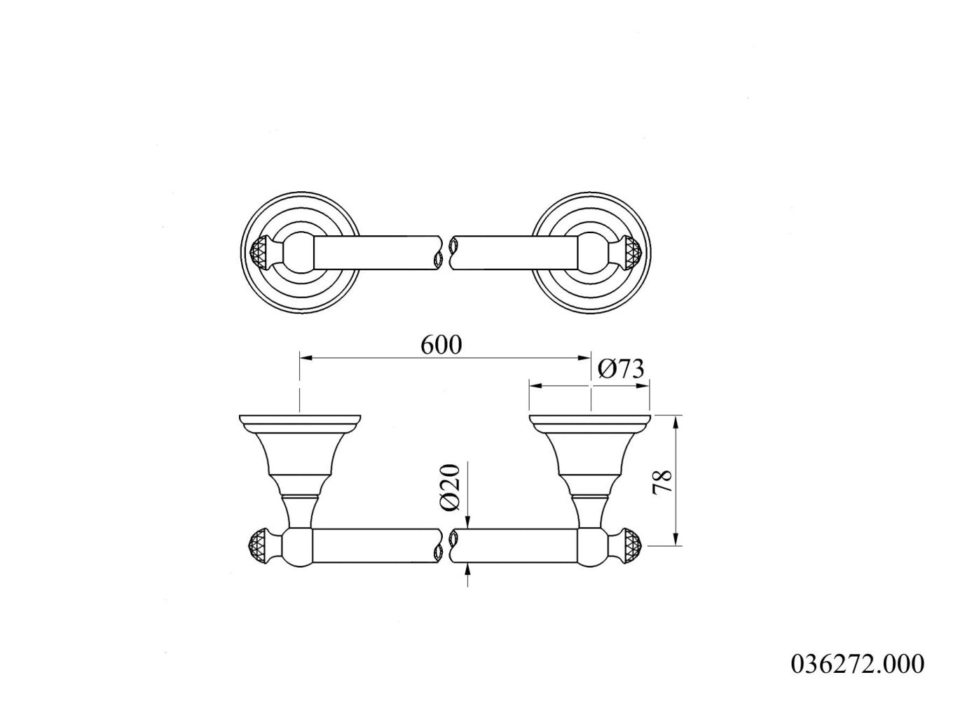 Technical drawing - Bronces Mestre