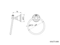 Technical drawing - Bronces Mestre