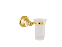Bronces Mestre Atlantica Wall toothbrush holder with Swavoski crystal - 036280
