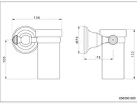 Technical drawing - Bronces Mestre