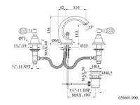 Technical drawing - Bronces Mestre