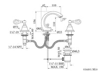 Technical drawing - Bronces Mestre