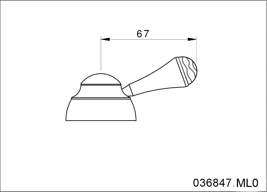 Technical drawing - Bronces Mestre