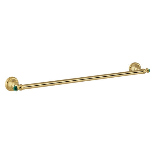 Bronces Mestre Atlantica Precious Towel rail 600mm with malachite stone - 036872-ML0
