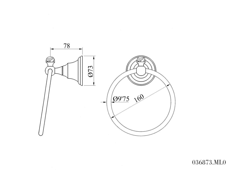 Technical drawing - Bronces Mestre