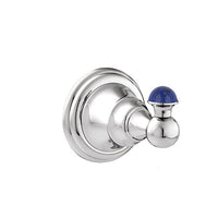 Bronces Mestre Atlantica Precious Robe hook with lapislazuli stone - 036875-LP0
