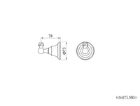 Technical drawing - Bronces Mestre