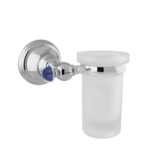 Bronces Mestre Atlantica Precious Wall toothbrush holder with lapislazuli stone - 036880-LP0