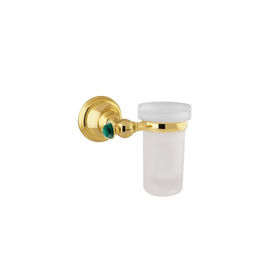 Bronces Mestre Atlantica Precious Wall toothbrush holder with malachite stone - 036880-ML0