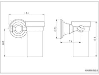 Technical drawing - Bronces Mestre