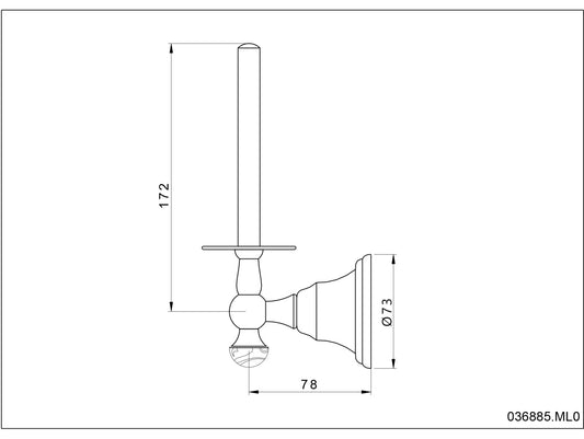 Technical drawing - Bronces Mestre