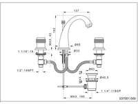 Technical drawing - Bronces Mestre