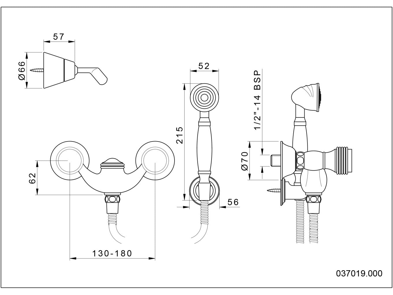 Technical drawing - Bronces Mestre