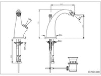 Technical drawing - Bronces Mestre