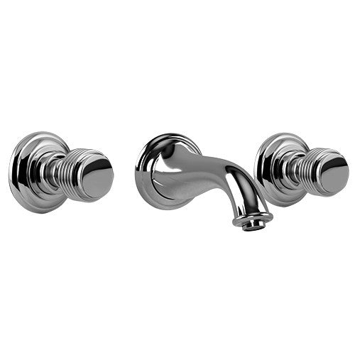 Bronces Mestre Pacifica Three holes wall basin set - 037033