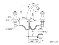 Technical drawing - Bronces Mestre