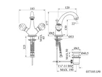 Technical drawing - Bronces Mestre
