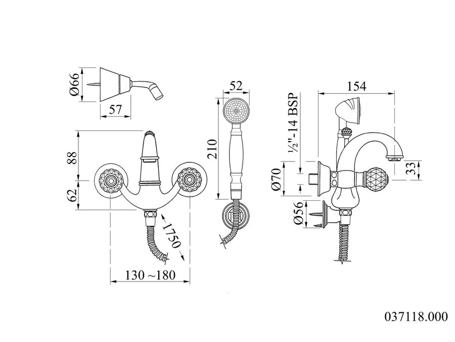 Technical drawing - Bronces Mestre
