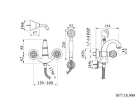 Technical drawing - Bronces Mestre