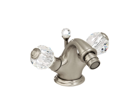 Bronces Mestre Pacifica One hole bidet mixer with Swarovski crystal - 037125