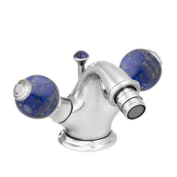 Bronces Mestre Atlantica Precious One hole bidet mixer with lapislazuli stone - 037125