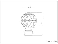 Technical drawing - Bronces Mestre