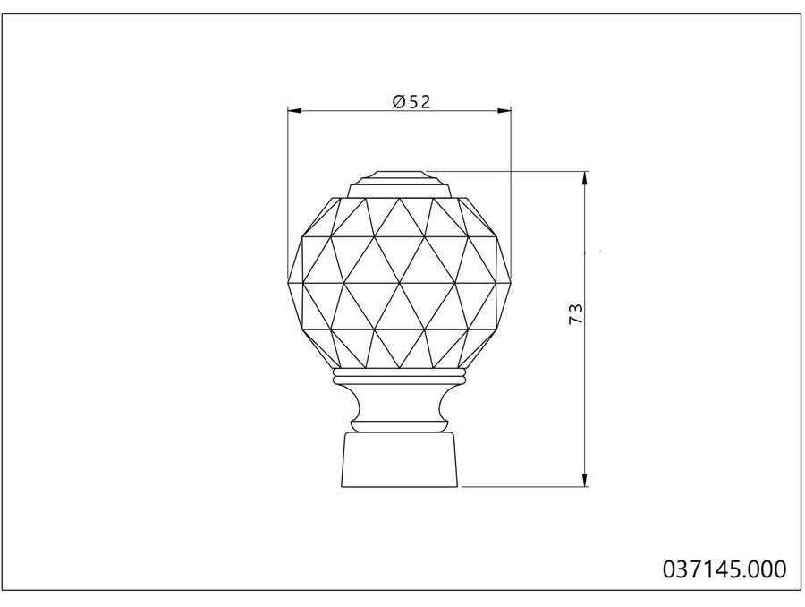 Technical drawing - Bronces Mestre