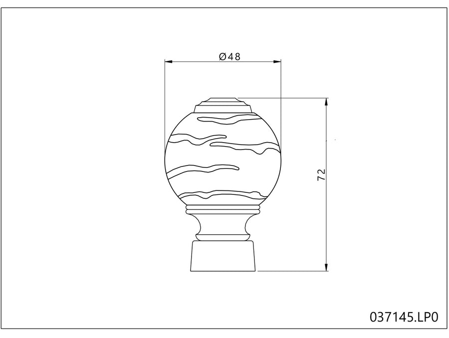 Technical drawing - Bronces Mestre