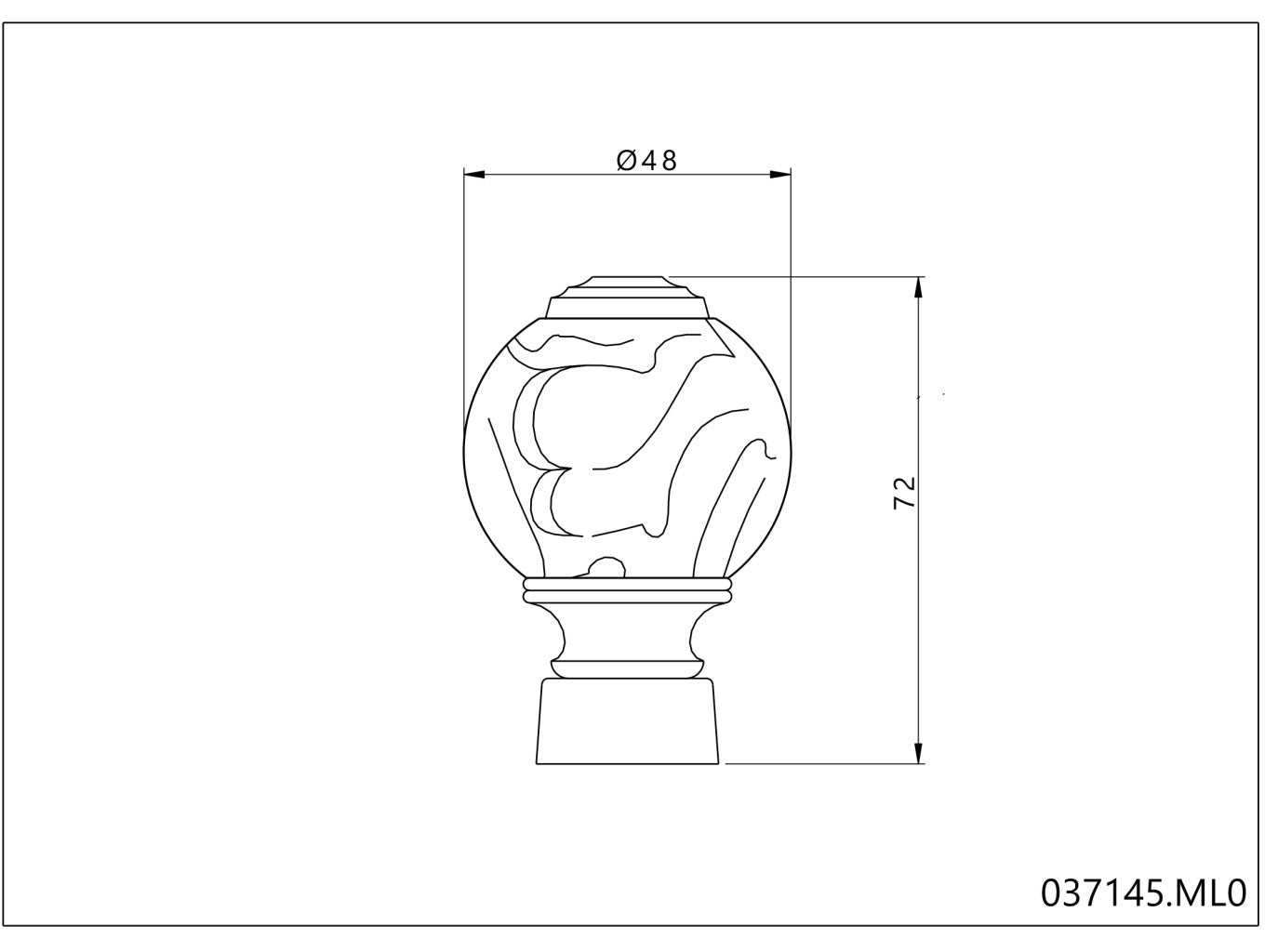 Technical drawing - Bronces Mestre