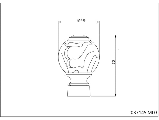 Technical drawing - Bronces Mestre