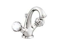 Bronces Mestre Pacifica One hole basin mixer with Swarovski crystal - 037205