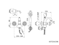 Technical drawing - Bronces Mestre