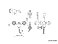 Technical drawing - Bronces Mestre