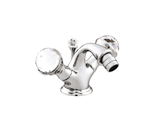 Bronces Mestre Pacifica One hole bidet mixer with Swarovski crystal - 037225