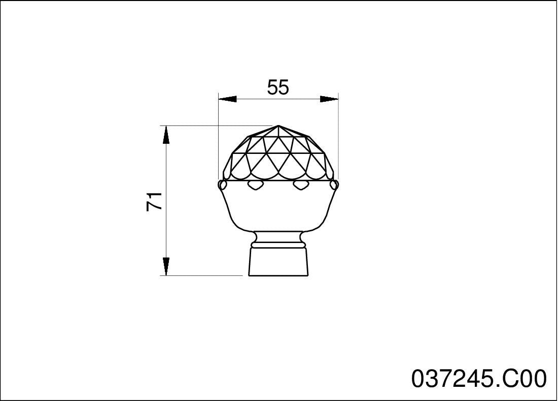 Technical drawing - Bronces Mestre