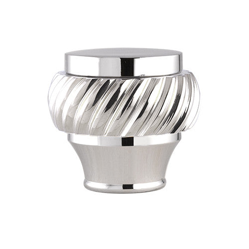 Bronces Mestre Atlantica Precious Knob kit for shower system with Pacifica helical brass ring - 037445