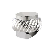 Bronces Mestre Atlantica Precious Monolever handle kit for shower system with Pacifica helical ring - 037447-G00