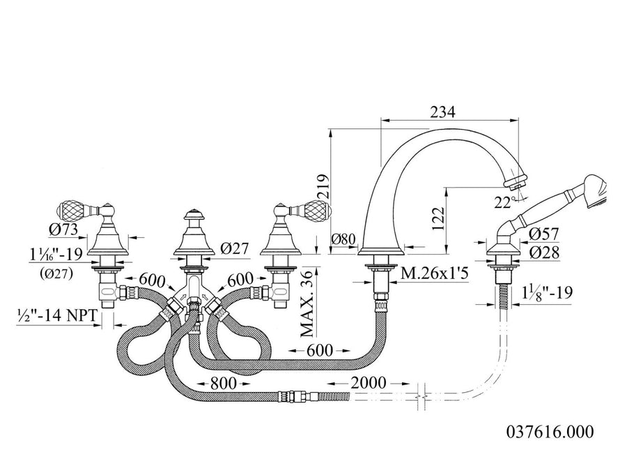 Technical drawing - Bronces Mestre