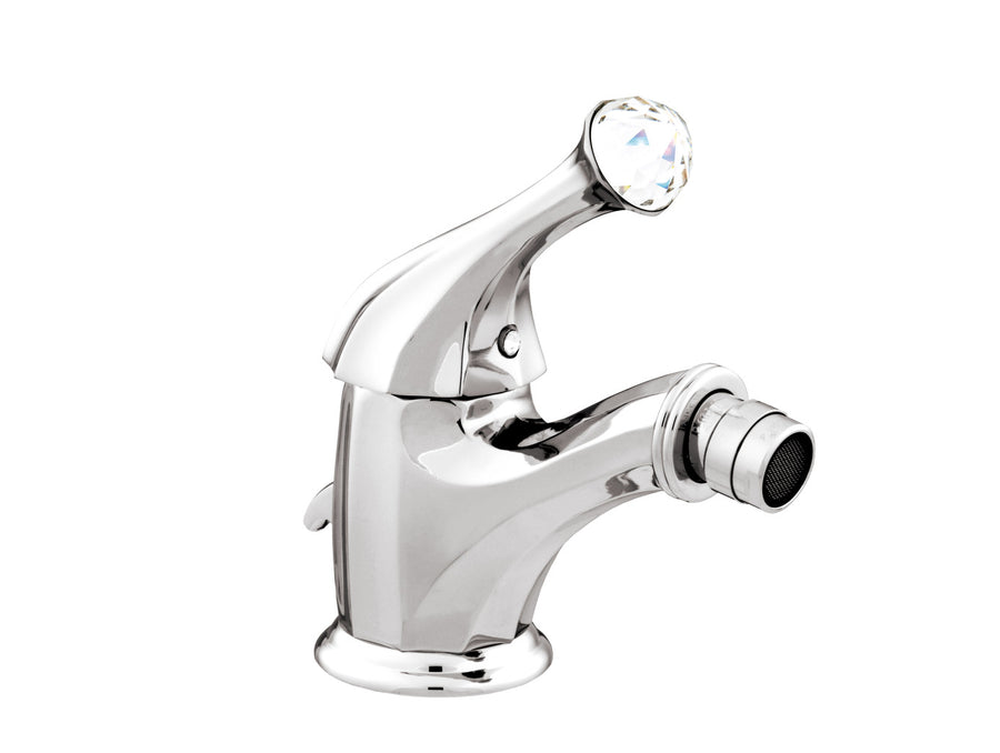Bronces Mestre Indica Bidet Monolever with Swarovski Crystal - 038123 - Bright Chrome