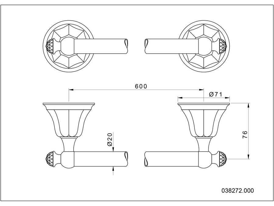 Technical drawing - Bronces Mestre