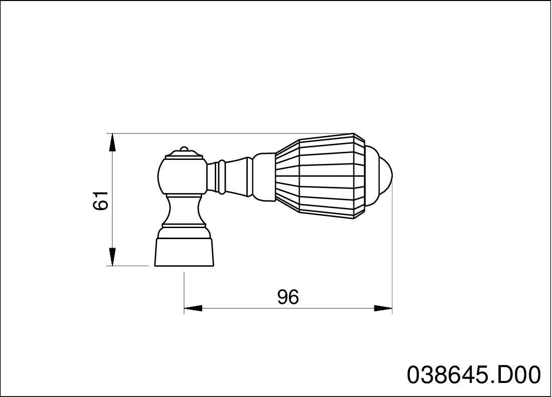 Technical drawing - Bronces Mestre