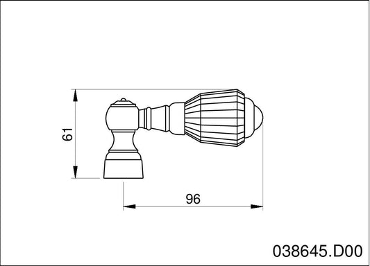 Technical drawing - Bronces Mestre
