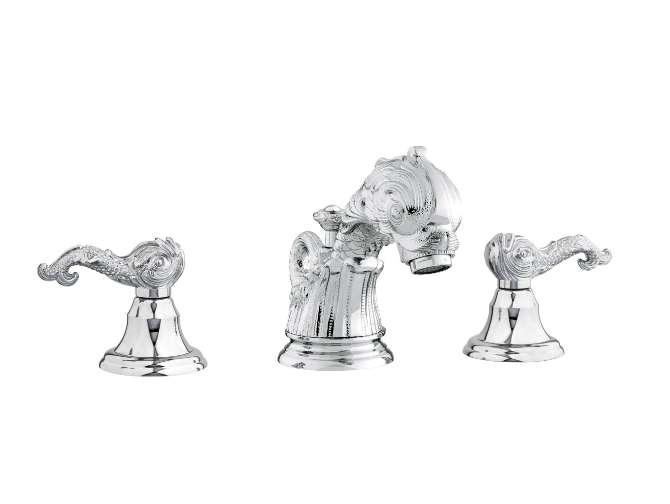 Bronces Mestre Koi Carp Three holes basin set - 039001
